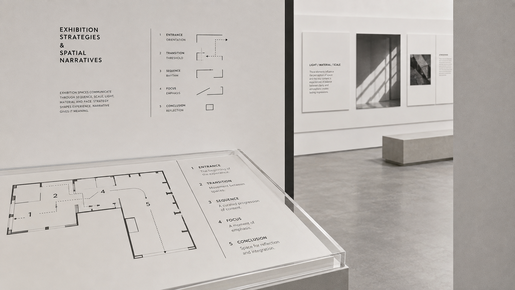 Exhibition Strategies & Spatial Narratives